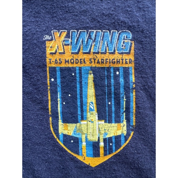 Star Wars X-Wing T-Shirt Pride of the Rebel Starfleet Adult Unisex Size Large - Picture 3 of 4